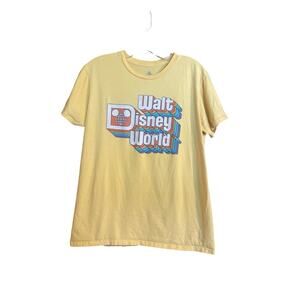 Walt Disney World T-shirt Size Medium Women’s Yellow